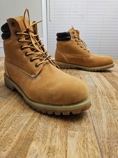 Hombres Levis | Zapato Botas Harrison Gamuza Nobuck Trigo 6" Pulgadas | Talla 13
