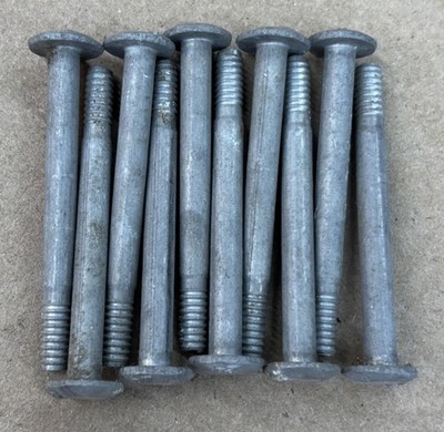 Qty 10 NOS Huck Fasteners C8ST-F6-28 Huck Bolt Pins Rivet 3/16  - 2  Aluminum