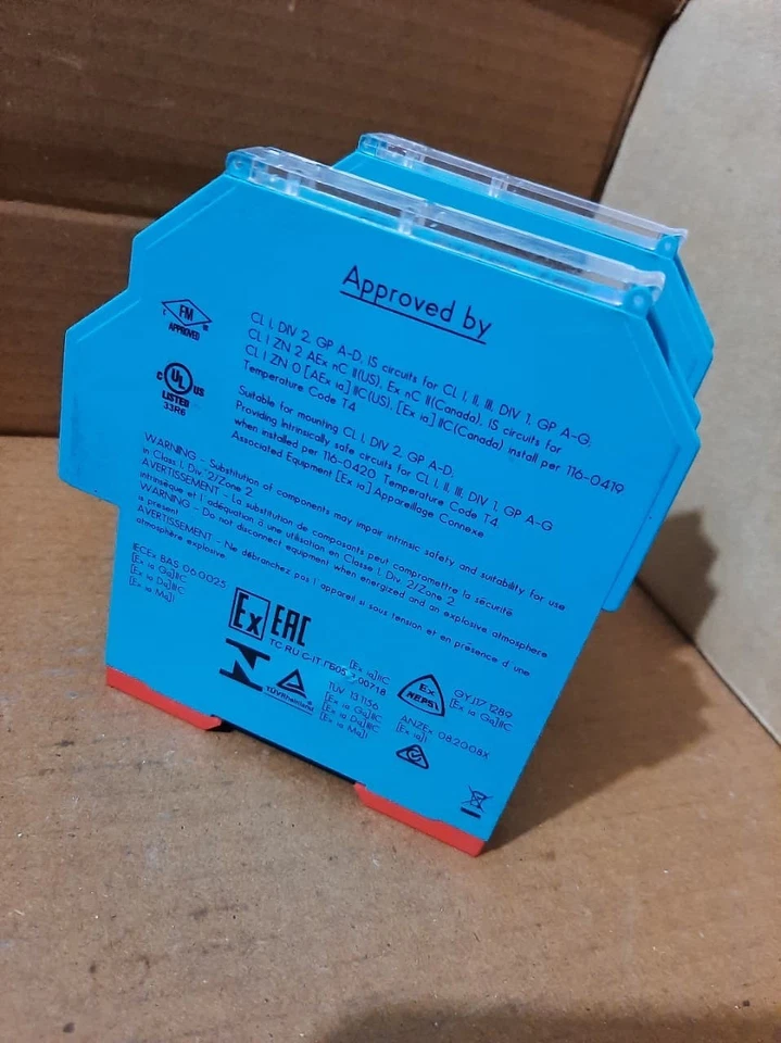 LOT OF 2PCS Pepperl+Fuchs KCD2-SR-Ex2 Safety Barrier KCD2SREx2 US Shipping - Image 2 of 4