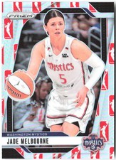 Jade Melbourne Panini Prizm WNBA - WNBA Logo Prizms 68 2024 Washington Mystics