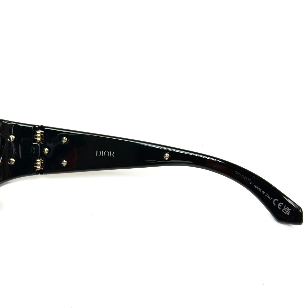 CHRISTIAN DIOR VERY VERYDIOR Black Cannage S3F Visor Mask