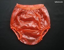 culotte L d' incontinence rouge 1 couche lavables en tissu 4 couche  en bambou