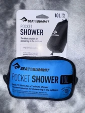Sea to Summit Pocket Shower 10L Black Brand New With Tags