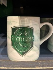 Universal Studios Harry Potter Slytherin House Crest Ceramic Coffee Mug