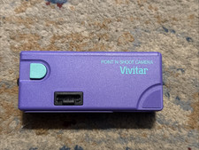 Vivitar Point 'N Shoot Camera with Original Box and accessories 1987 Vintage