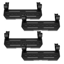 Omu 4pcs Running Boards For 2018-2026 Jeep Wrangler Jl 4 Door W Oem Rock Rails