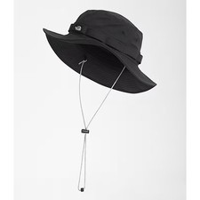 The North Face Class V Brimmer Hat Black S/M UPF 40 Quick-Dry Outdoor Hiking EUC