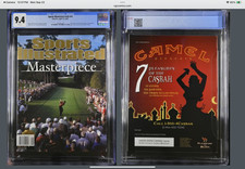 Sports Illustrated April 16,2001 Tiger Woods CGC 9.4 NEWSSTAND 