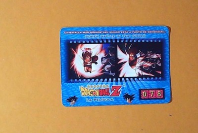 DRAGON BALL Z IMAGICS LA PELICULA MEXICO TRADING CARD 078 78