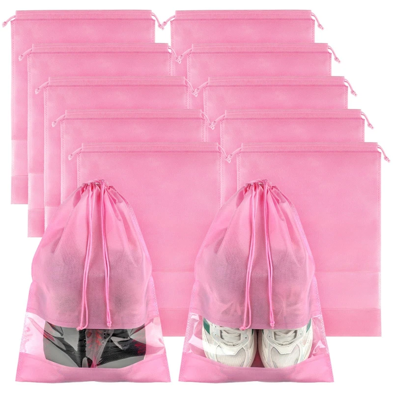 Travel Shoe Storage Bags Drawstring