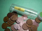 1916 LINCOLN WHEAT CENT PENNY ROLL, HIGH GRADE, All 50 Coins in FINE Condition.