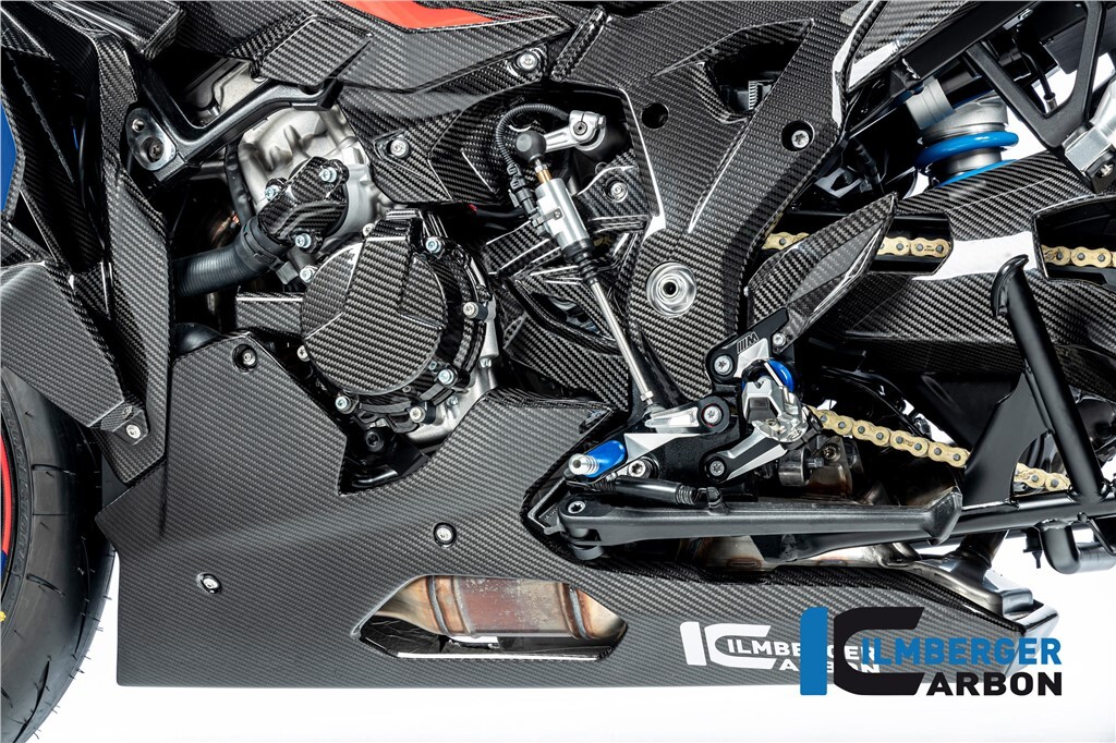 BMW M1000XR 2025 Ilmberger Carbon Fibre Full Length Bellypan Belly Pan