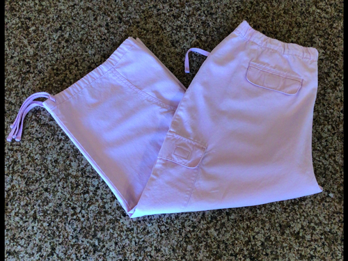 J JILL sz 12 PINK Cargo CAPRIS - Picture 5 of 14