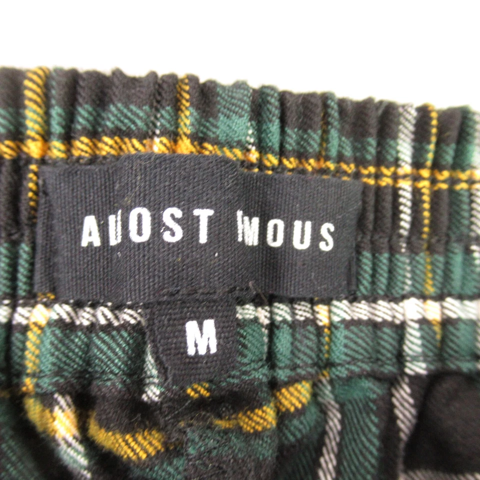 Almost Famous 裤子女式中号直筒长弹力轻便格子 — 第 3/4 张图片