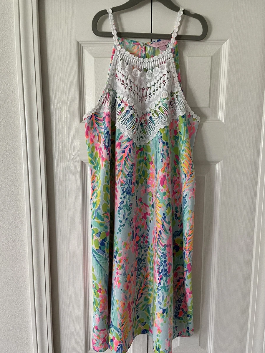 Lilly Pulitzer Pearl Soft Shift Dress in Catch the Wave eBay