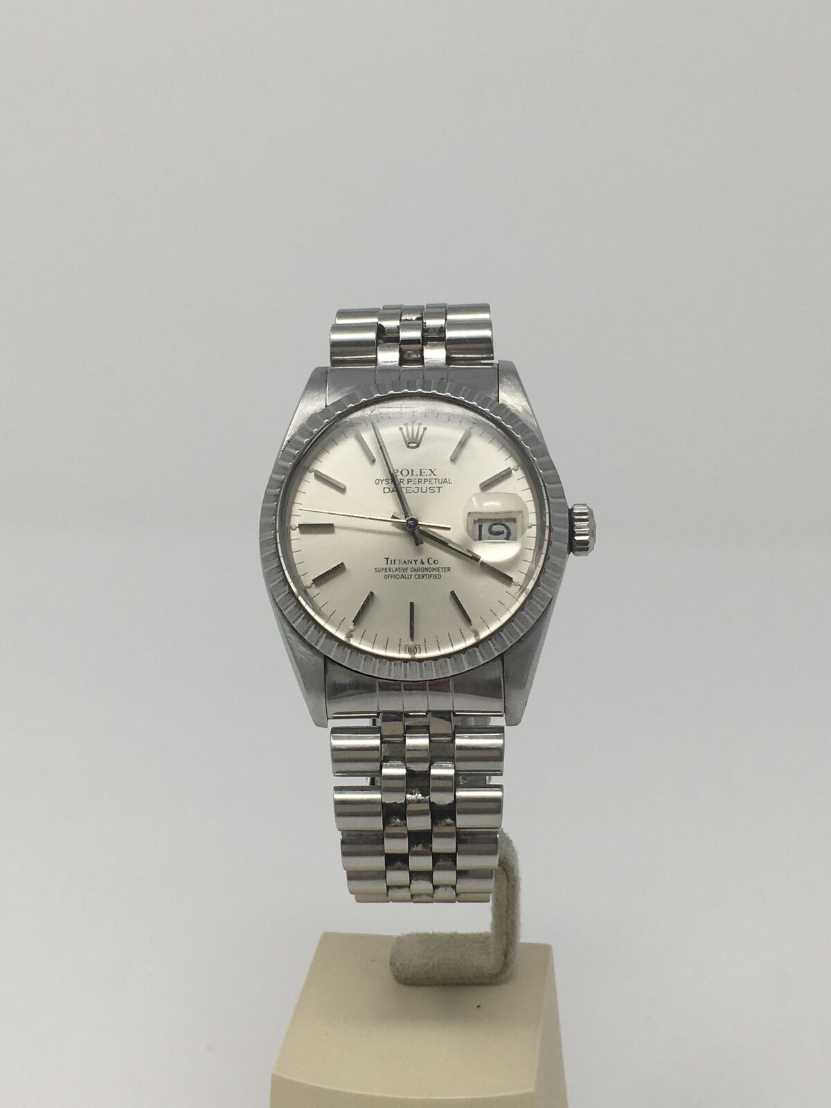 rolex datejust tiffany and co