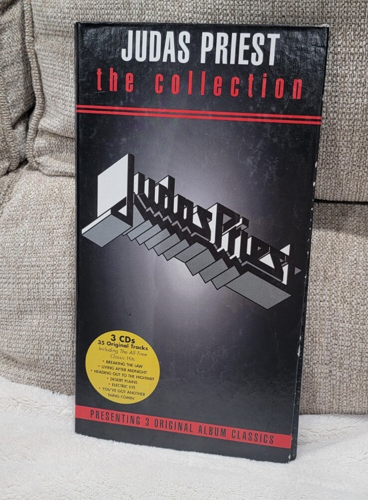 Judas Priest The Collection 3 CD Set Album Classics 35