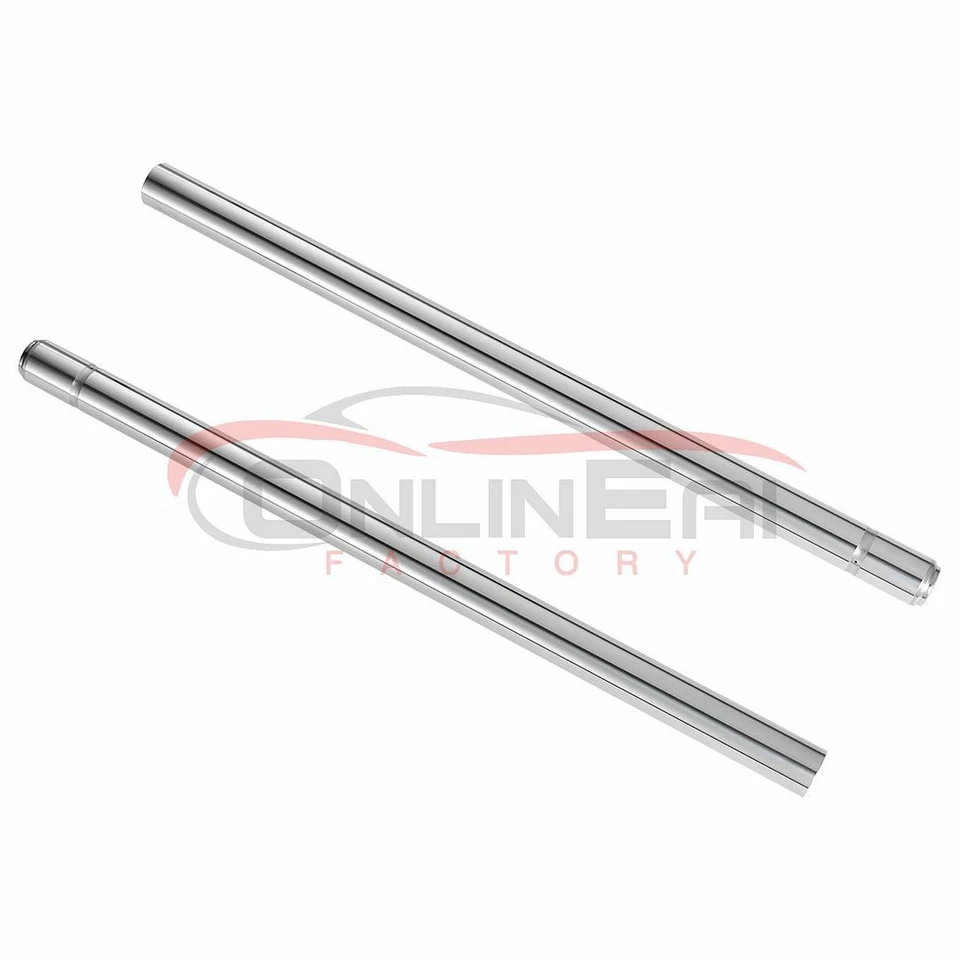 Tubos de horquilla delantera tubo interior para transmisión por correa KAWASAKI Z250LTD 1988 Z305 CSR 1988 Foto 3 de 4