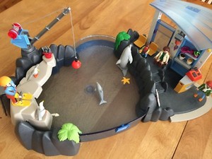 4468 Playmobil Dolphin Pool Sea Park 