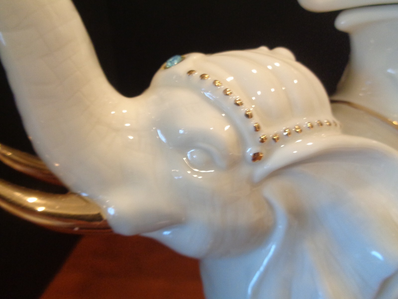 The Jeweled Elephant Teapot by Lenox eBay