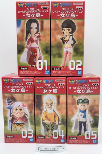 Komplettsatz One Piece World Figur WCF Nougashima Girl Island of Women Lot - Bild 1 von 21