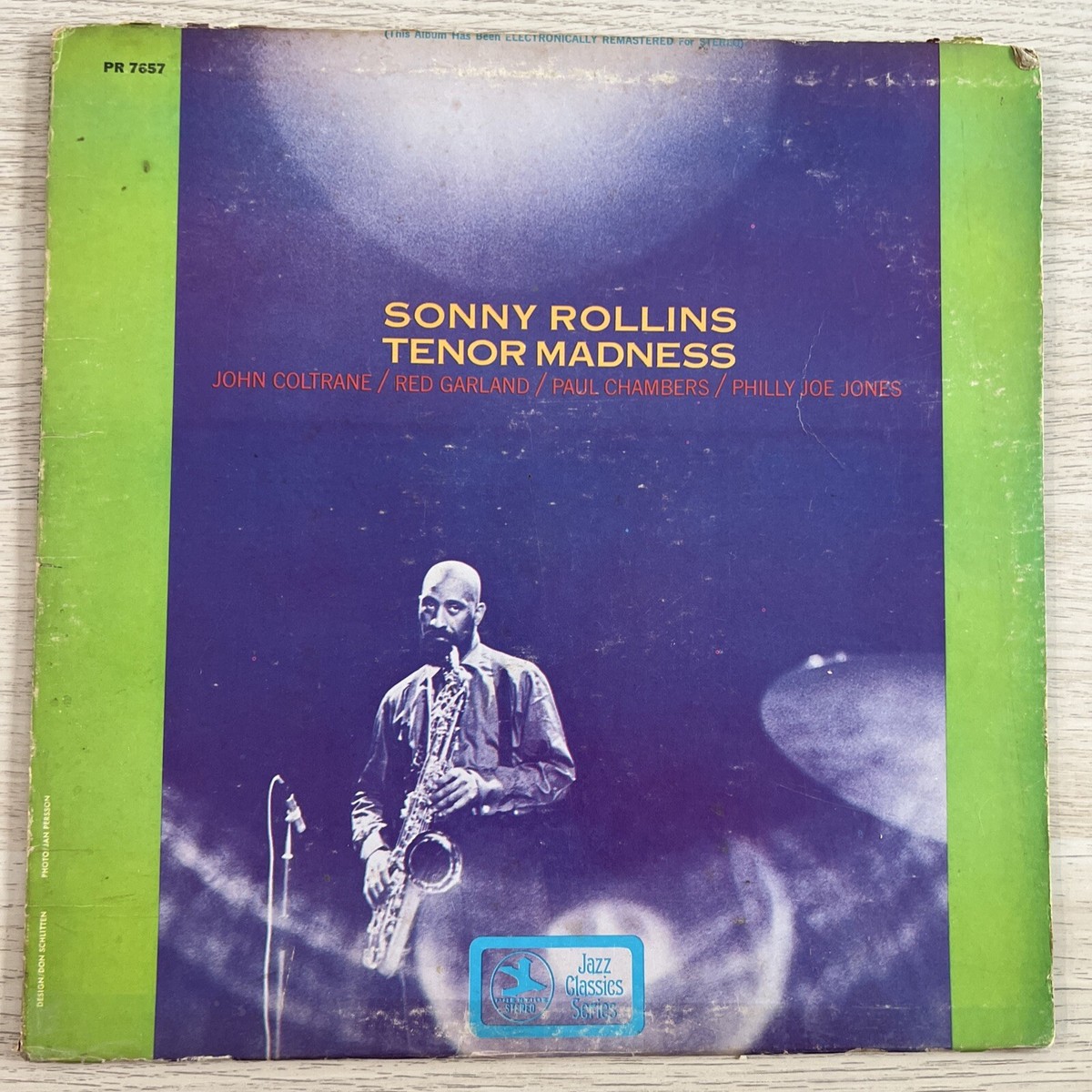 米LP Sonny Rollins Tenor Madness PRST7657 PRESTIGE /00260 Sonny Rollins Tenor Madness Prestige PRST7657 Prestige Record