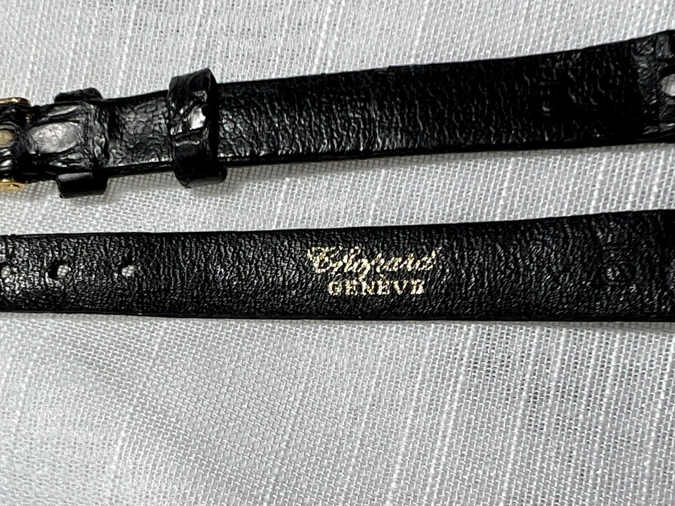 Concord Genève Strap Gold Filled Buckle 10 mm 8mm wide Genuine #107-2 - Image 2 of 4