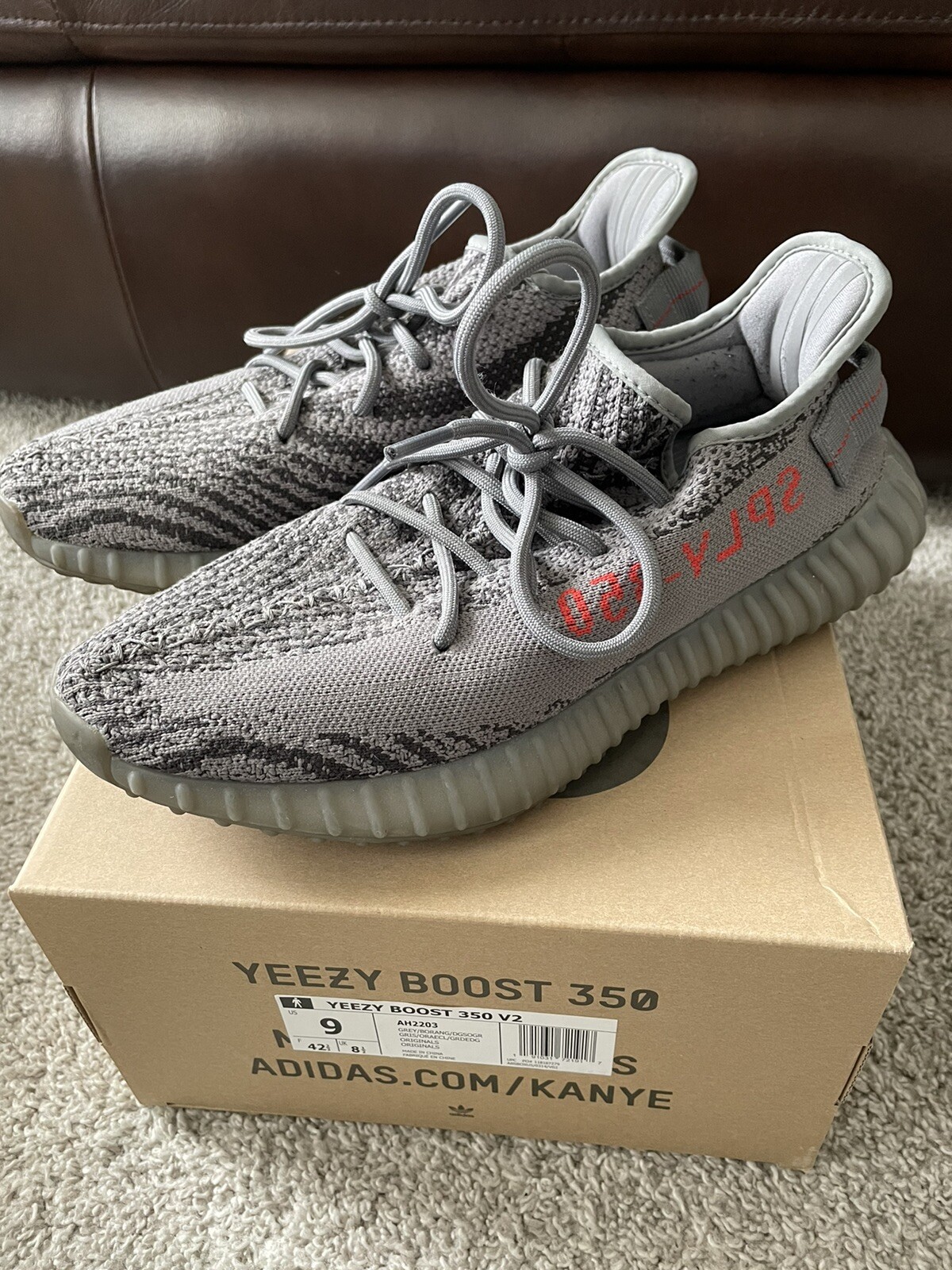 yeezy sply 350 gray