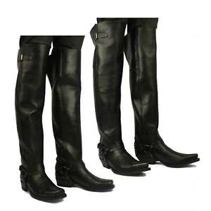 Sendra 7977 Mens Leather Over Knee 