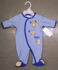 Preemie "Peek A Boo" Longall by Baby Essentials, New