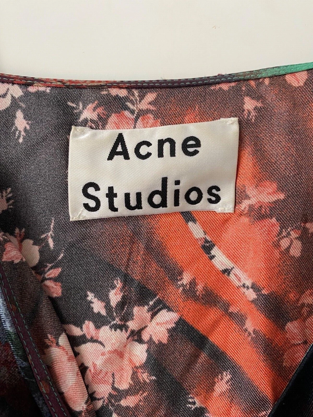 Mini abito floreale Acne Studios