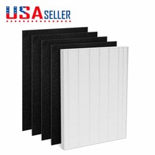 Replacement 115115 For Winix Air Filter C535 5300 6300 True HEPA 4 Pre-Filters