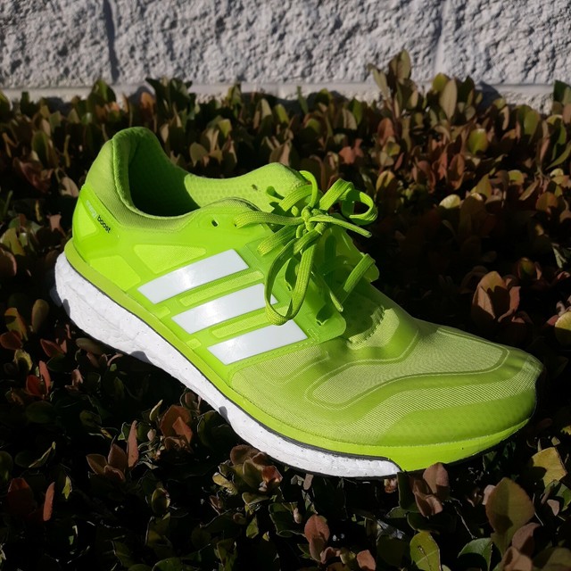 adidas neon green shoes