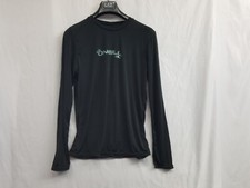 Oneill Skins UPF 50  Black Long Sleeve Pullover Shirt Size Medium Crewneck