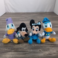 Mickey  s Christmas Carol Plush Stuffed Toys Hardee's Promo Minnie Donald Goofy
