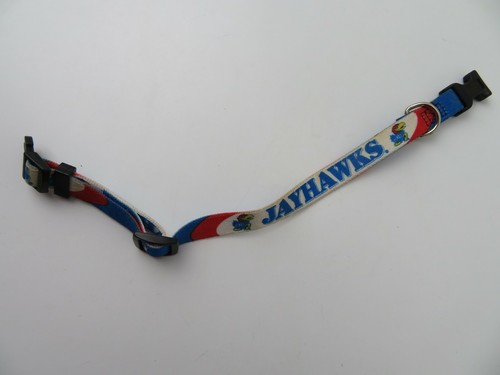 KU Kansas Jayhawks 12" Dog Collar