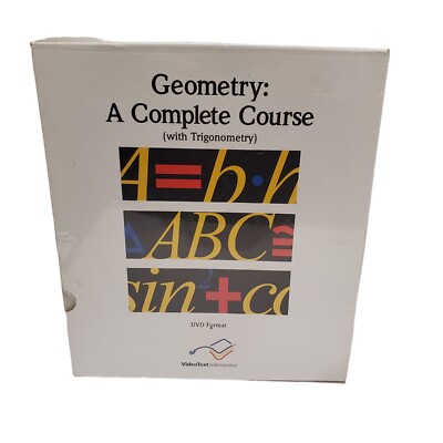 Geometry a Complete Course (With Trigonometry) Module C Box Set New SEALED