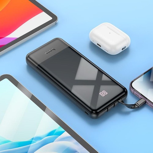 Power Bank with Built-in Cables,10000mAh Portable Charger Fast Charging UK NEW - Picture 3 of 8