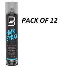 L3 Level 3 Hair Spray - Long Lasting and Strong Hold Hair Spray - PACK OF 12