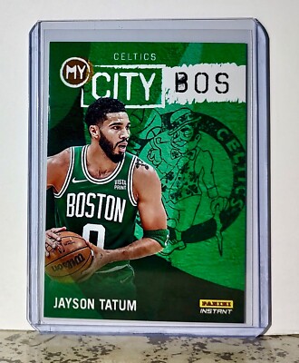 NBAカード Jayson Tatum 42シリアル Jayson Tatum 2023-24 Panini NBA #15 MyCity Basketball Card