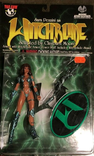 Witchblade Lot ( 4 Figures) W/Medieval Witchblade- Clayburn Moore Sara Pezzini - Picture 5 of 6
