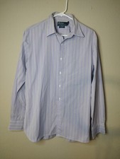 Polo Ralph Lauren Men's Purple Long Sleeve Button Down Shirt Sz L 16/40-41