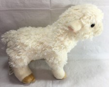 12" Animal Alley Toys R Us Cream Sheep Lamb Plush Stuffed Animal Soft Lovey 2017