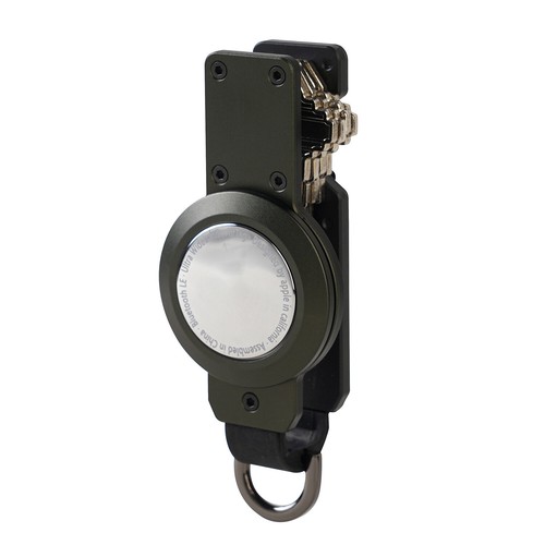 Schlüsselanhänger Schlüsselhalter Keychain mit Airtag Slot, Schlüsselring Schlüssel Organizer für Autoschlüssel - Bild 9 von 12