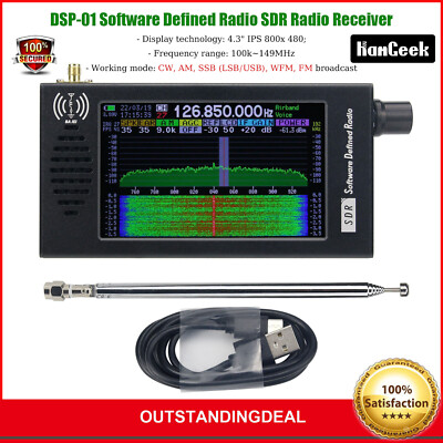 Software Defined Radio SDR Radio Receiver DSP Receiver FM/AM/LW/MW/SW NEW