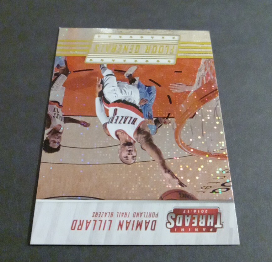 2016-17 Panini Threads Damian Lillard Floor Generals Insert 2016-17 Panini Threads Damian Lillard Floor Generals Insert