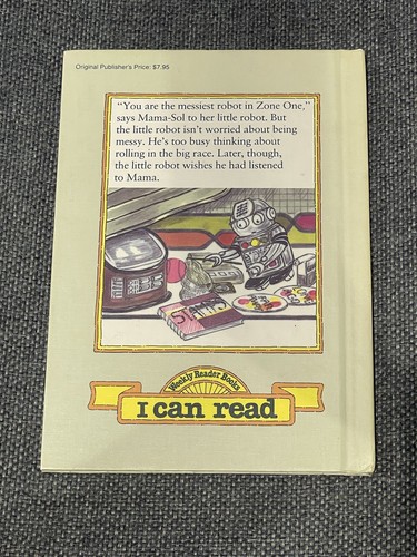 Vintage The Messiest Robot in Zone One by Lillian and Phoebe Hoban I Can Read - Picture 2 of 2