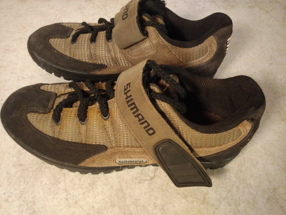 Shimano SH-M038W Mens Size 7 US 40 EUR Cycling Mountain Bike Shoes Bronze - Image 4 of 4