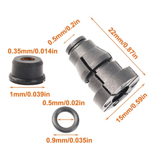 Auto Brake Clutch Slave Master Cylinder Pipe Connector Joint Clip Seal Gasket. - Picture 7 of 9
