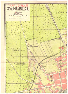 Pharus city map map Świnoujście Pomerania (61)
